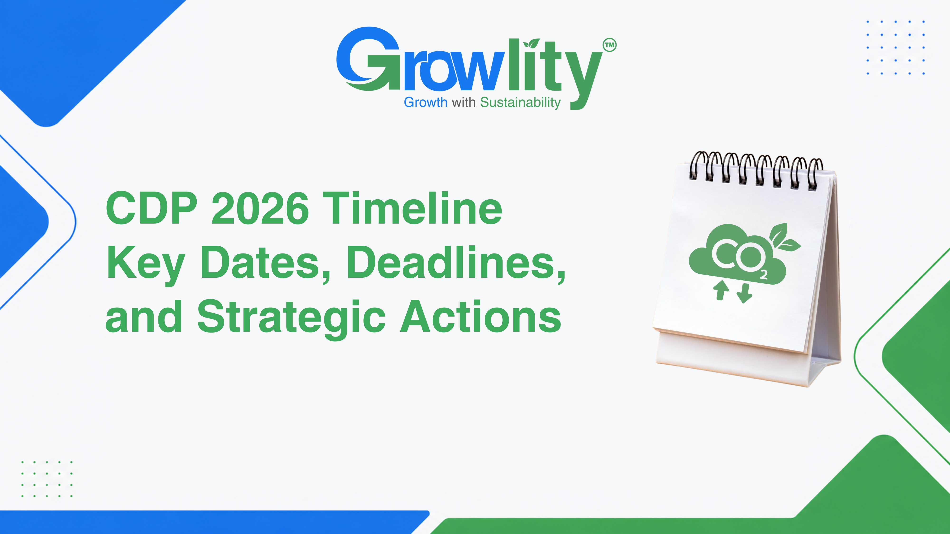 CDP 2026 Timeline: Key Dates, Deadlines, and Strategic Actions Every Company Should Know
