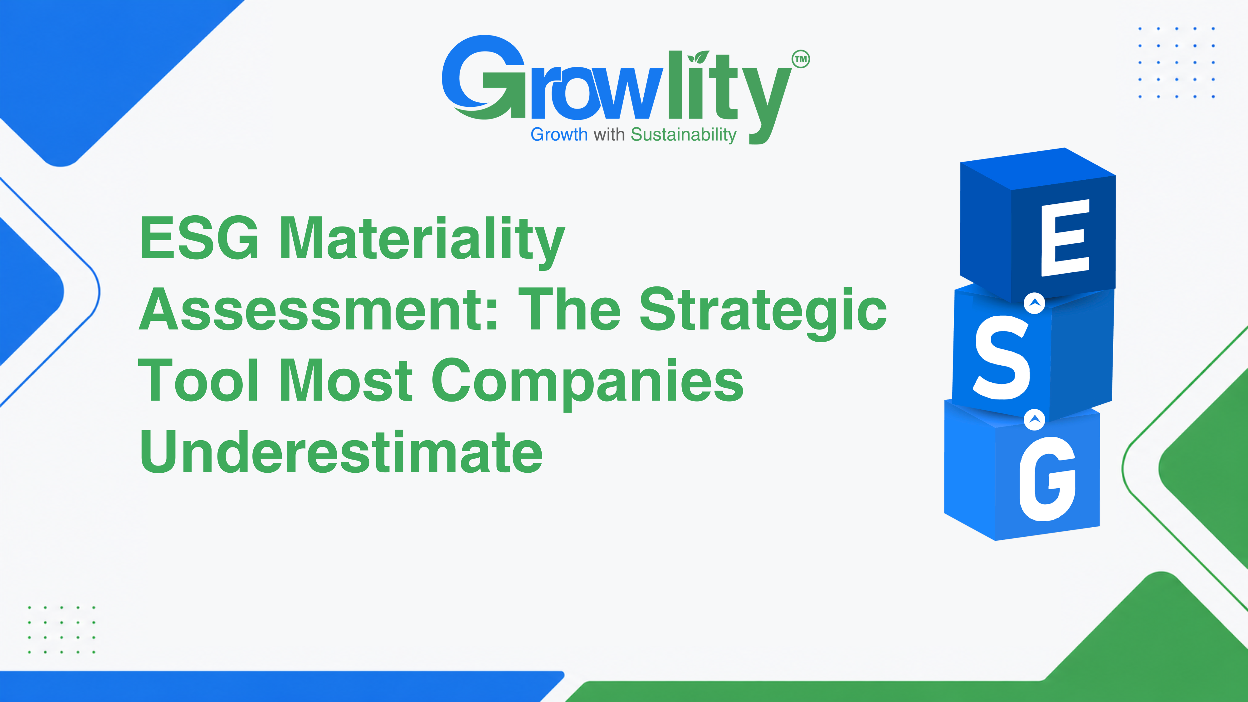 ESG Materiality Assessment: The Strategic Tool Most Companies Underestimate